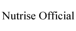 NUTRISE OFFICIAL trademark