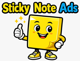 STICKY NOTE ADS trademark