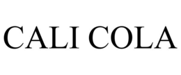 CALI COLA trademark