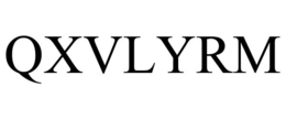QXVLYRM trademark