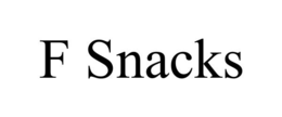 F SNACKS trademark