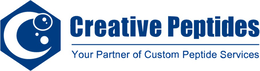 CREATIVE PEPTIDES YOUR PARTNER OF CUSTOM PEPTIDE SERVICES trademark