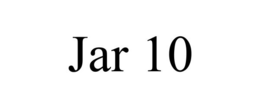 JAR 10 trademark