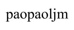 PAOPAOLJM trademark