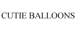 CUTIE BALLOONS trademark