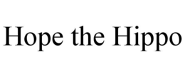 HOPE THE HIPPO trademark