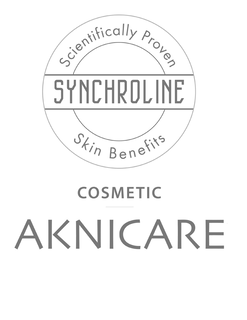 SCIENTIFICALLY PROVEN SYNCHROLINE SKIN BENEFITS COSMETIC AKNICARE trademark