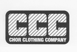 CCC CHOR CLOTHING COMPANY trademark