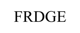 FRDGE trademark