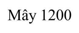 MÂY 1200 trademark