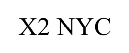 X2 NYC trademark
