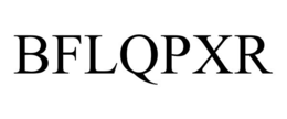 BFLQPXR trademark