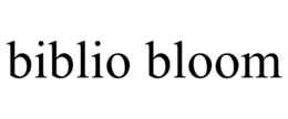 BIBLIO BLOOM trademark
