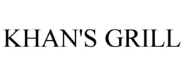 KHAN'S GRILL trademark
