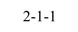 2-1-1 trademark