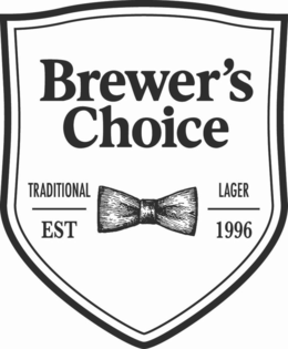 BREWER'S CHOICE TRADITIONAL LAGER EST 1996 trademark