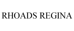 RHOADS REGINA trademark