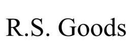 R.S. GOODS trademark