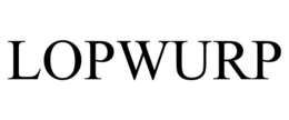 LOPWURP trademark