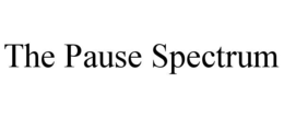 THE PAUSE SPECTRUM trademark