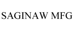 SAGINAW MFG trademark