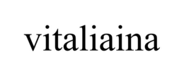 VITALIAINA trademark