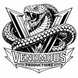 V VENOMOUS PRODUCTIONS trademark