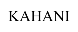 KAHANI trademark