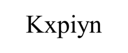 KXPIYN trademark