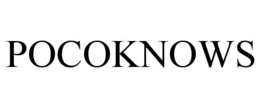 POCOKNOWS trademark