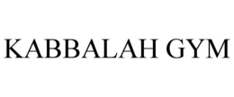 KABBALAH GYM trademark