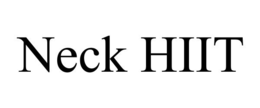 NECK HIIT trademark