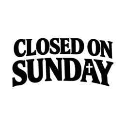 CLOSED ON SUNDAY trademark