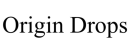 ORIGIN DROPS trademark
