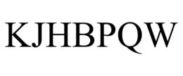 KJHBPQW trademark