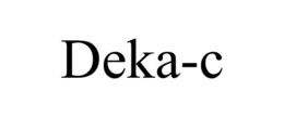 DEKA-C trademark