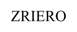 ZRIERO trademark