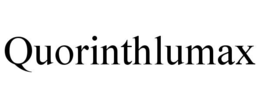 QUORINTHLUMAX trademark