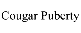 COUGAR PUBERTY trademark