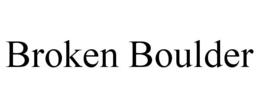 BROKEN BOULDER trademark