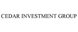 CEDAR INVESTMENT GROUP trademark