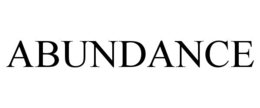 ABUNDANCE trademark