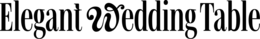 ELEGANT WEDDING TABLE trademark