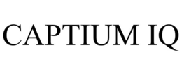 CAPTIUM IQ trademark