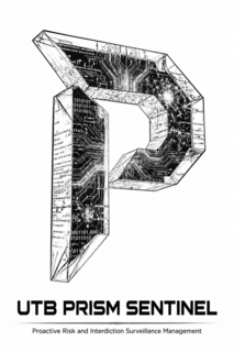 P UTB PRISM SENTINEL PROACTIVE RISK AND INTERDICTION SURVEILLANCE MANAGEMENT trademark