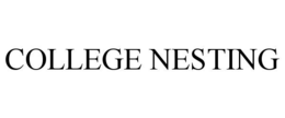 COLLEGE NESTING trademark