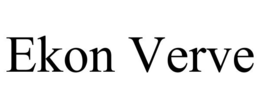 EKON VERVE trademark