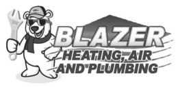 BLAZER HEATING, AIR AND PLUMBING trademark