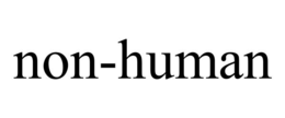 NON-HUMAN trademark