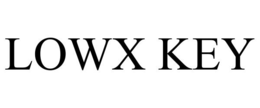 LOWX KEY trademark